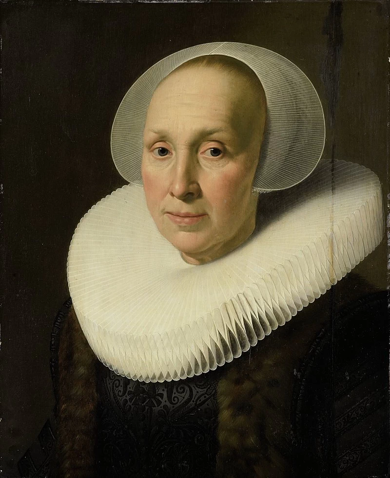 Ritratto di Margriet Benningh (1565 - 1641), Rijksmuseum Amsterdam